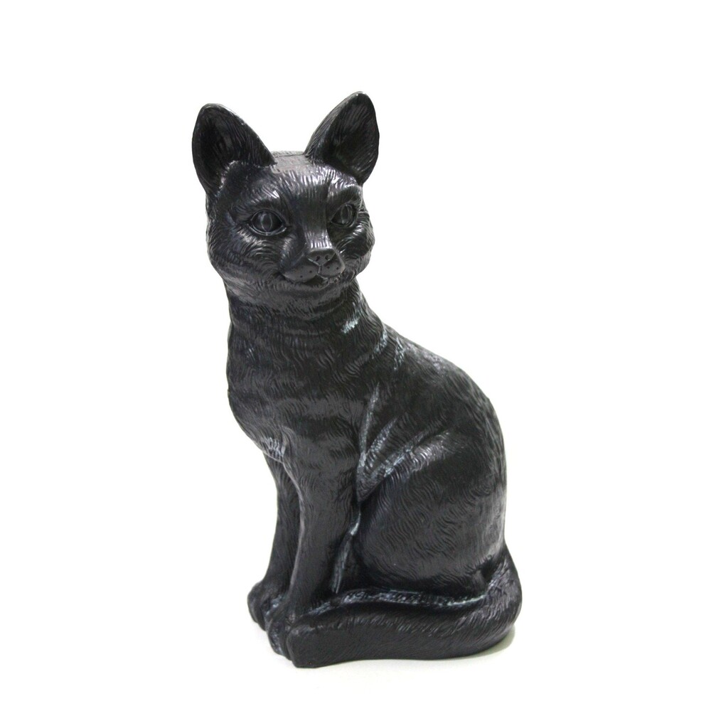 Hyde & Eek Black Cat Halloween Blow Mold 11" Vintage Gothic Spooky Decor Retro